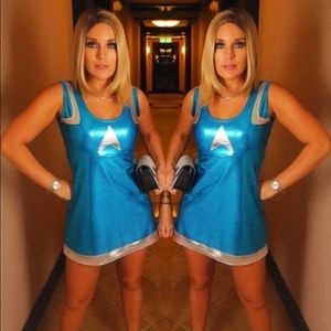 Romy Costume (BLUE) from Romy & Michele’s High Sch